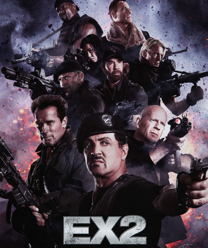 The Expendables 2 Poster